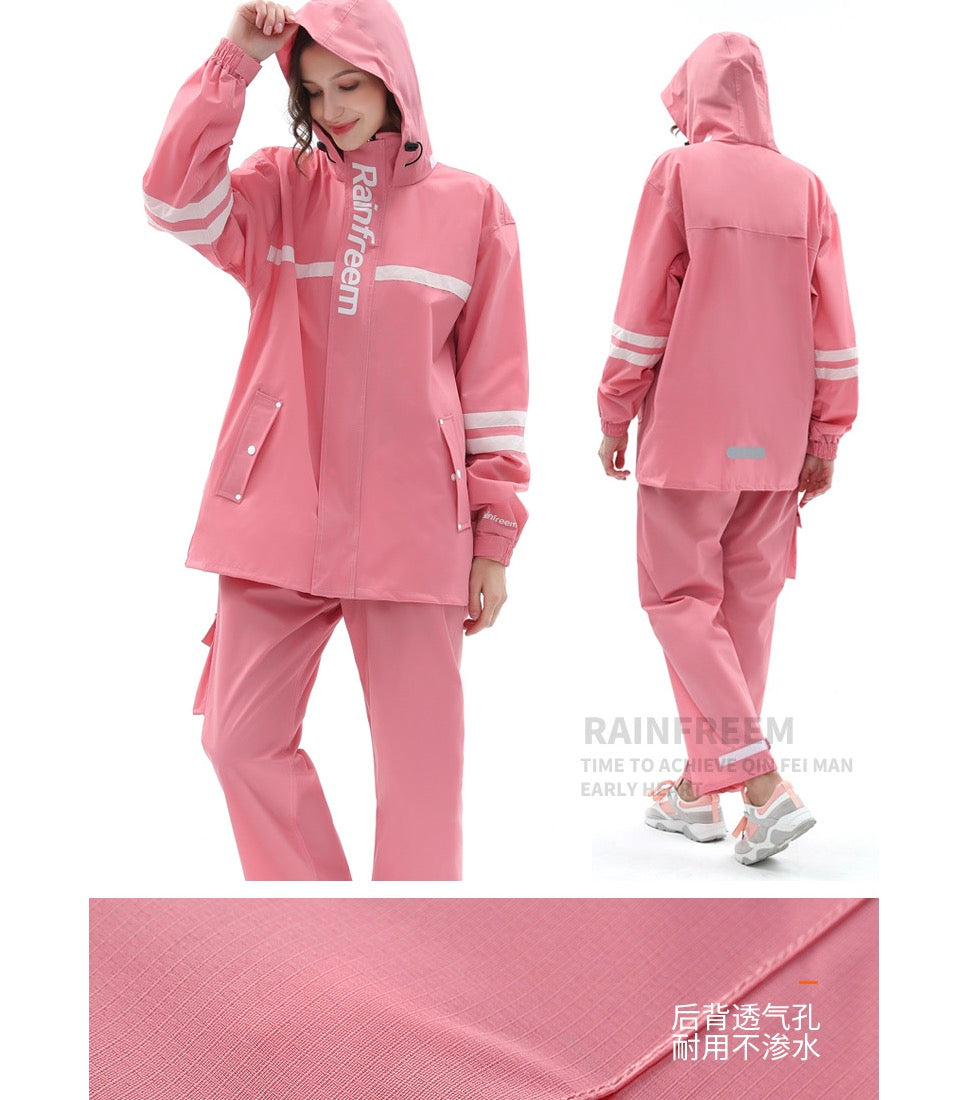 QFM-raincoat suit