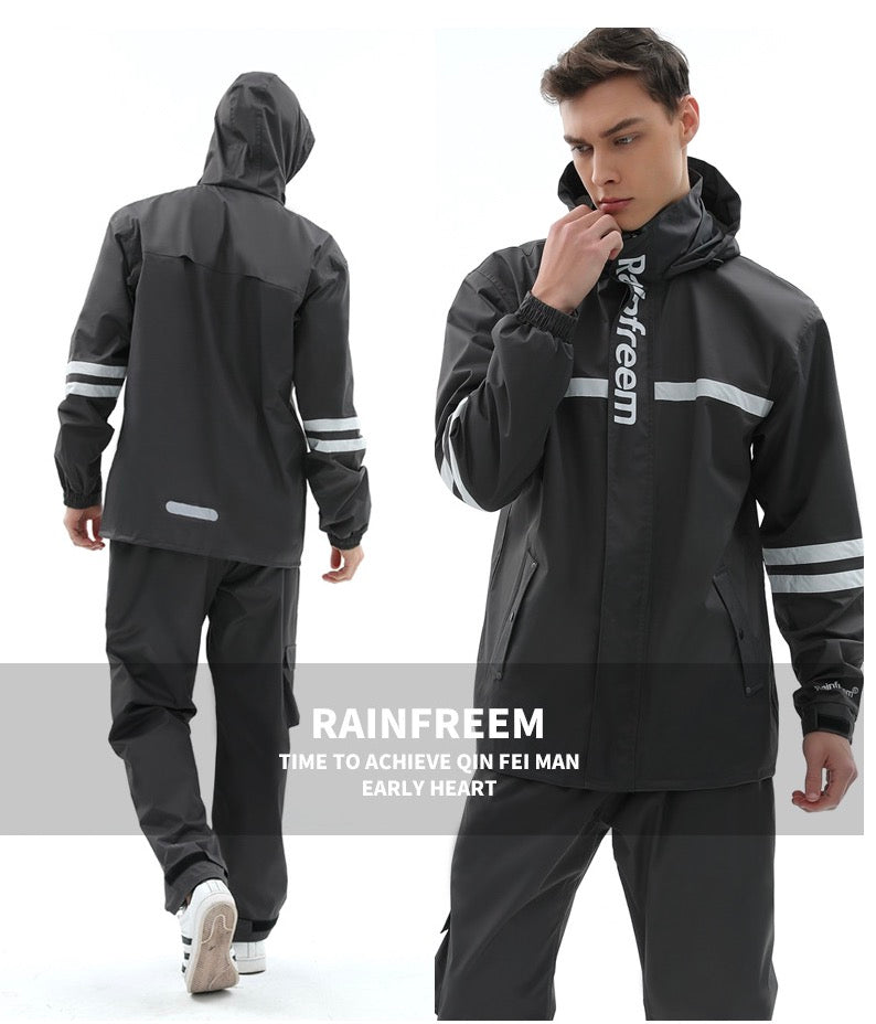 QFM-raincoat suit
