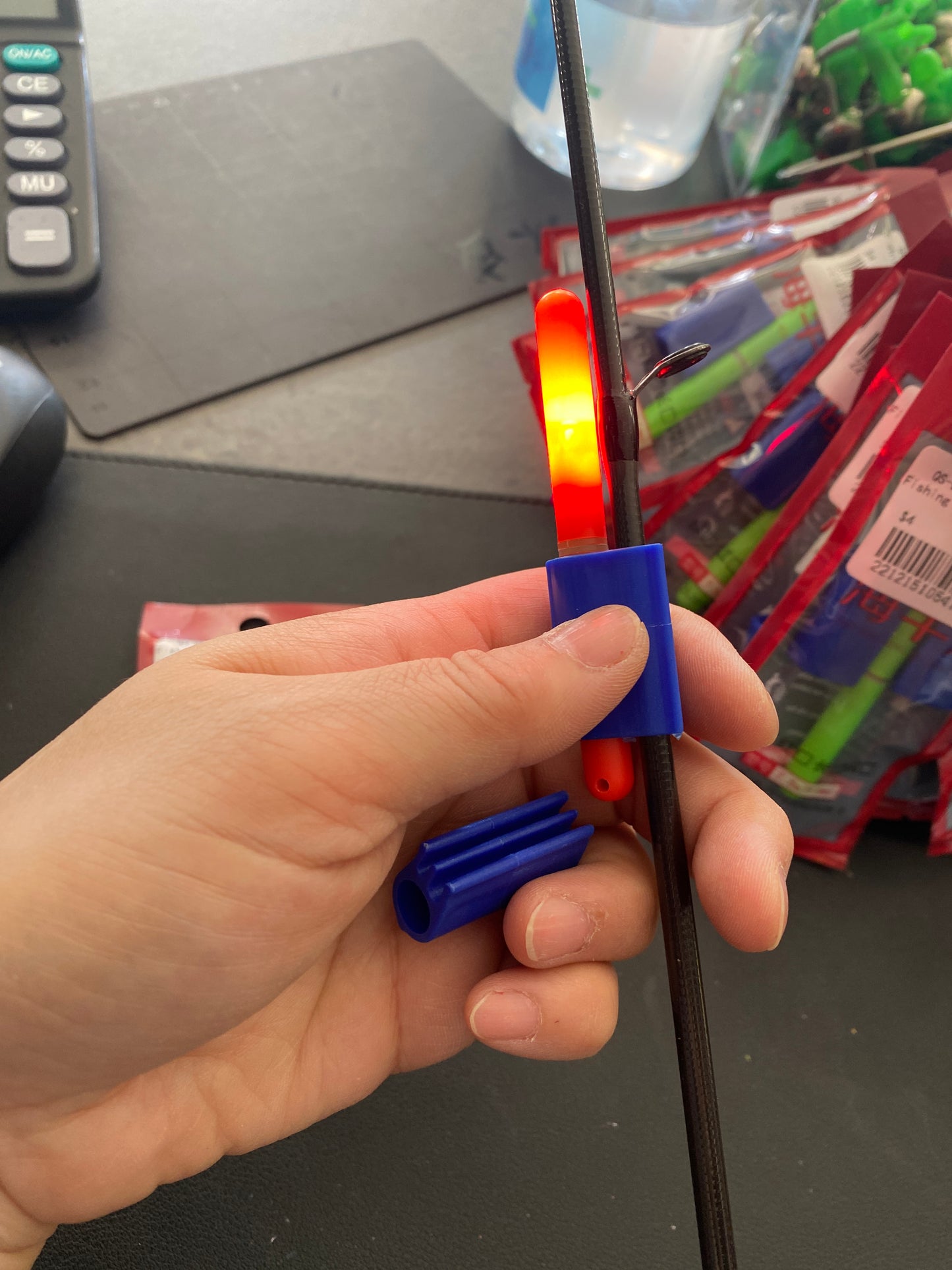 Float Night Bite Alarm Glow Stick Fishing Rod Tip Lightstick Fluorescent Light