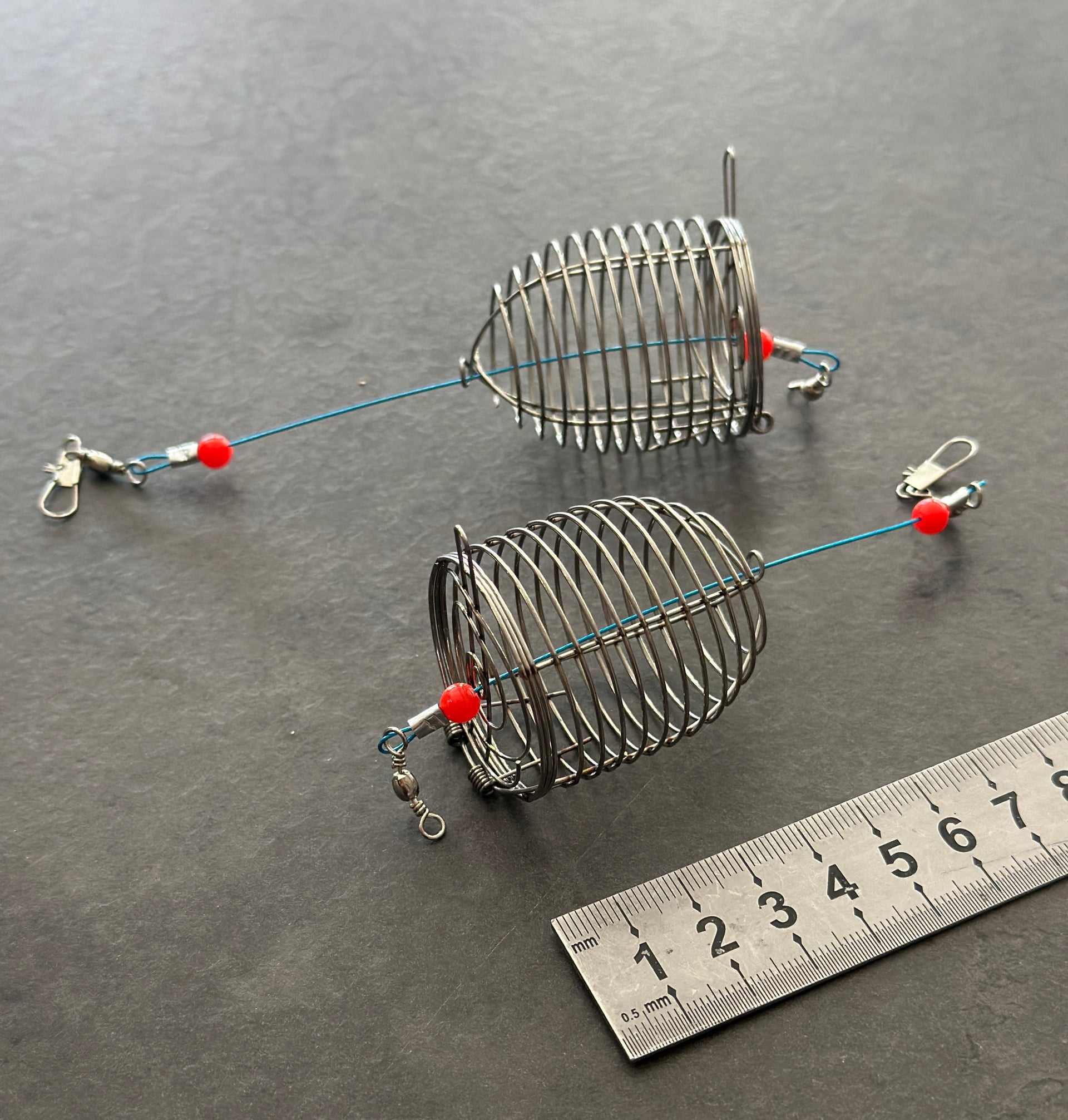 cage feeder basket holder lure fish accessories 5 pcs 2 Pcs Bait Cage – Lohas Fishing