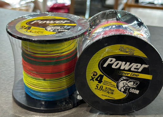 X4 Line PE 500m braided line