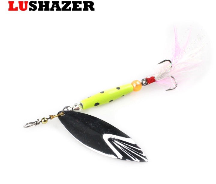 Spinning sequin combination lure bait