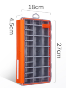 WH-X67 Fishing Bait Box with Removable Dividers for Customizable Storage Solutions