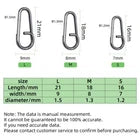 Quick Snap Fast Clip Stainless Steel Clips Fishing Connector/10p
